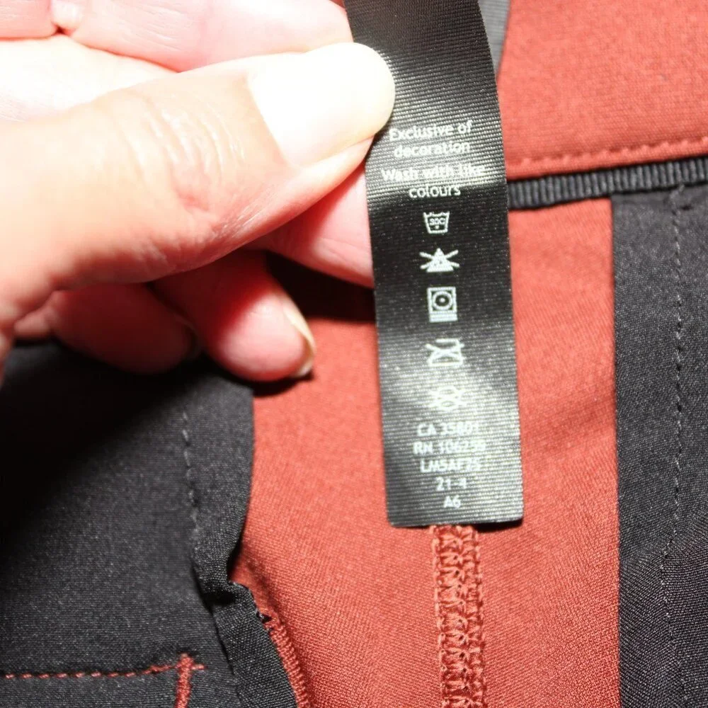 Lululemon Men's Commission Pant Slim Chino Size 28 Waist LM5AF2S Rust Color - Picture 4 of 11